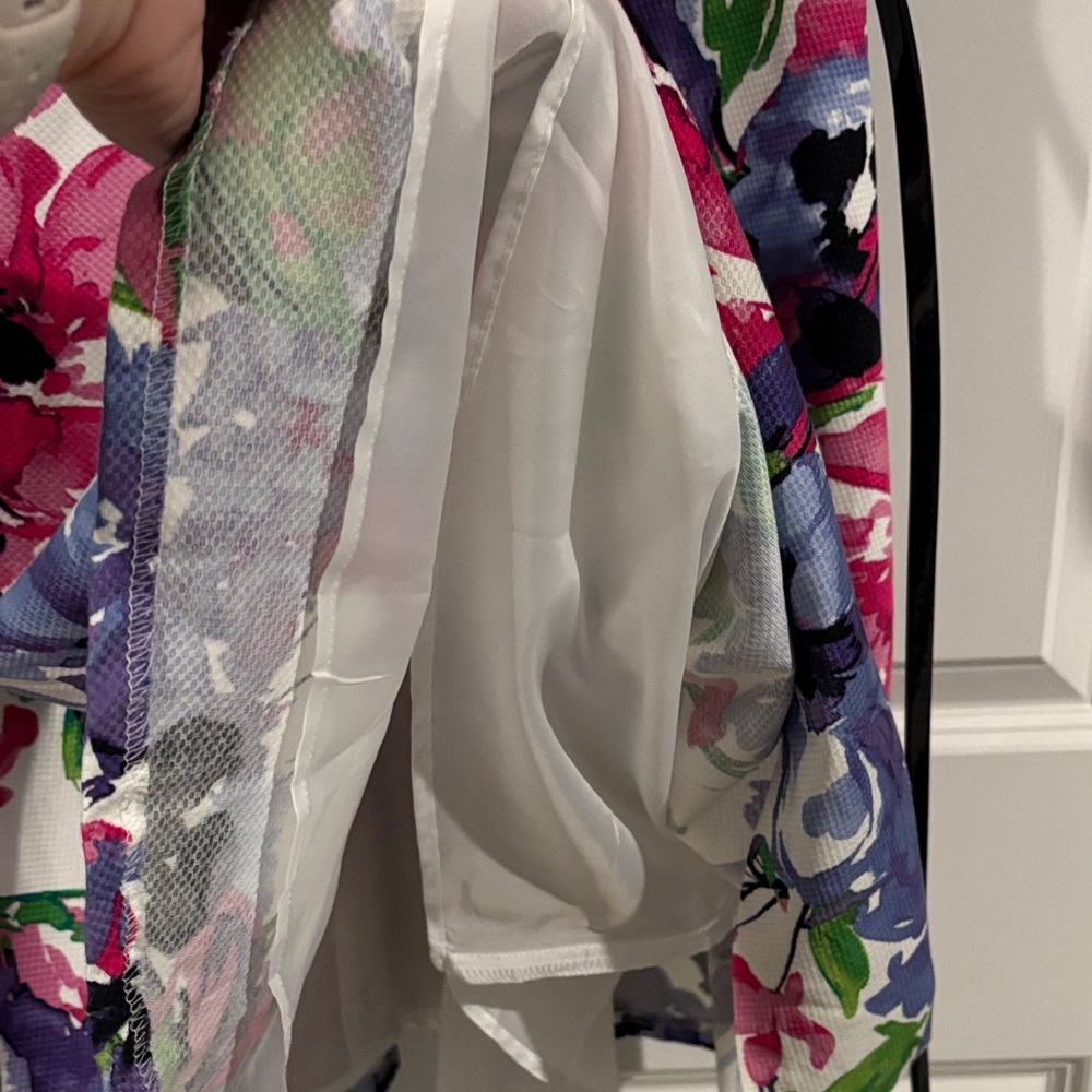 Kasper Floral Midi Dress in Pink and Purple - Picture 4 of 7